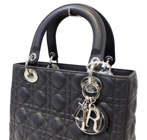 dior cannage lambskin bag|lady Dior bag cannage.